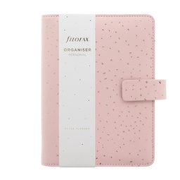 [94938] Organiser f.to Personal 187x153x40mm c/cinturino Confetti rosa Filofax