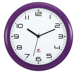 [74383] OROLOGIO DA PARETE HORNEW D30cm VIOLA Alba