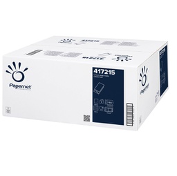 [89377] Pacco 150 asciugamani piegati a V goffrato a onda Papernet