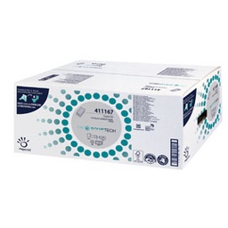 [74015] Pacco 250 asciugamani piegati a V goffrato a onda DissolveTech Papernet
