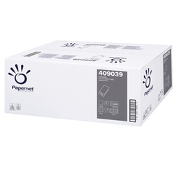 [86818] Pacco 266 asciugamani piegati a V goffrato onda Ecolabel Papernet