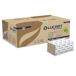 [82485] Pacco da 190 asciugamani piegati a V EcoNatural Lucart