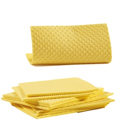 [89412] Pack 10 Pannospugna Aquos giallo PERFETTO