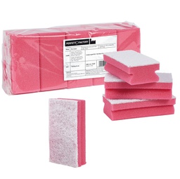 [89416] Pack 10 Spugne rosso Pro Color PERFETTO