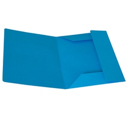 [STL6116] Pack 25 Cartelline 3 Lembi AZZURRO in bristol 200g Starline
