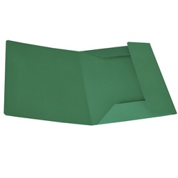 [STL6118] Pack 25 Cartelline 3 Lembi VERDE in bristol 200g Starline