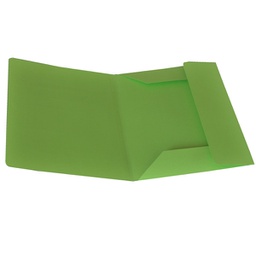 [STL6121] Pack 25 Cartelline 3 Lembi VERDE NILO in bristol 200g Starline