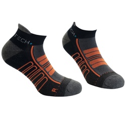 [95904] Pack 2 paia di calze fantasmino cervinia taglie 44-47 blu arancio