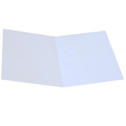[STL6129] Pack 50 Cartelline Semplici BIANCO in bristol 200g Starline