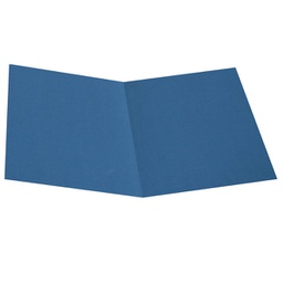 [STL6127] Pack 50 Cartelline Semplici BLU in bristol 200g Starline