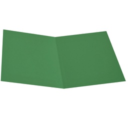 [STL6128] Pack 50 Cartelline Semplici VERDE in bristol 200g Starline