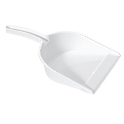 [98181] Paletta in plastica per rifiuti colore bianco