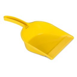 [98179] Paletta in plastica per rifiuti colore giallo