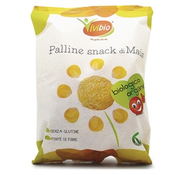 [95158] Palline snack di mais 40gr Vivibio