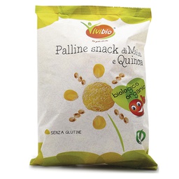 [95159] Palline snack di mais e quinoa 40gr Vivibio