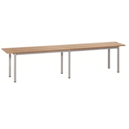 [91657] Panca in legno a 6 POSTI L200cm