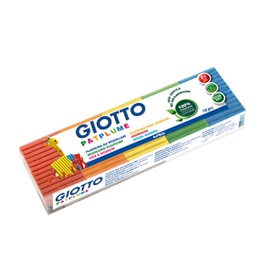 [82071] PANETTI PLASTILINA PATPLUME 10 COLORI X 50GR GIOTTO