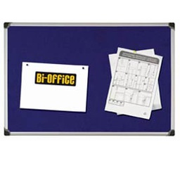 [67795] PANNELLO IN TESSUTO 60X90CM BLU FELT BOARD Bi-Office