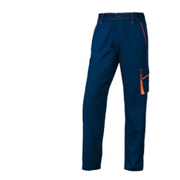 [73713] PANTALONE da LAVORO M6PAN blu/arancio Tg. L PANOSTYLE