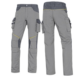 [76312] PANTALONE da LAVORO Mach 2 grigio ch./grigio sc. Tg. L