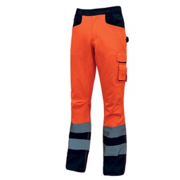 [89961] Pantalone invernale alta visibilitA' Beacon arancio fluo Taglia M U-Power