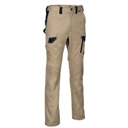 [97899] Pantalone Jember Super strech Taglia 54 corda/nero Cofra