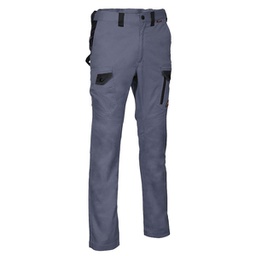 [97905] Pantalone Jember Super strech Taglia 56 avion/nero Cofra