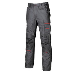 [89908] Pantaloni da lavoro invernali Free taglia 50 grigio U-Power