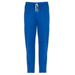 [95382] Pantaloni Pitagora in cotone Tg. M bluette