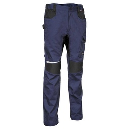 [98026] Pantaloni Skiahos Taglia 52 Blu navy/nero Cofra