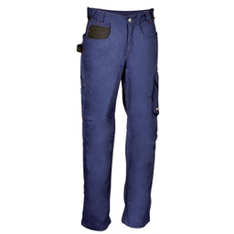 [98048] Pantaloni Walklander donna blu navy-nero taglia 50 Cofra