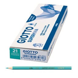 [51681] Pastello Giotto Supermina monocolore acqua marina 21