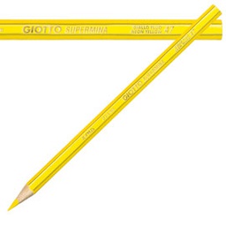 [73136] Pastello Giotto Supermina monocolore giallo fluo 51