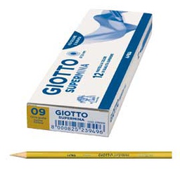 [51675] Pastello Giotto Supermina monocolore giallo ocra 09