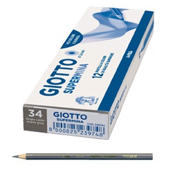 [51685] Pastello Giotto Supermina monocolore grigio caldo 34