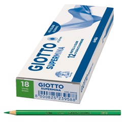 [36246] Pastello Giotto Supermina monocolore verde 18