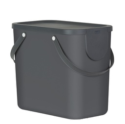 [91838] Pattumiera ALBULA 25 Lt Antracite ROTHO