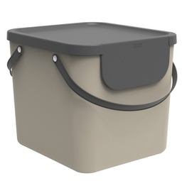 [91841] Pattumiera ALBULA 40 Lt Cappuccino ROTHO