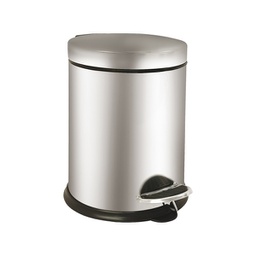 [98490] Pattumiera a pedale Bin Basic 3L in acciaio inox