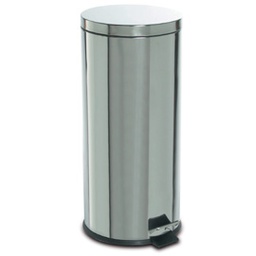 [57533] PATTUMIERA CON PEDALE ACCIAIO INOX 30LT STILCASA