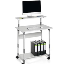 [68261] PC WORKSTATION SYSTEM 80 VH GRIGIO