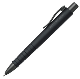 [89169] Penna a sfera 0,7mm Poly Ball Urban fusto all black Faber Castell