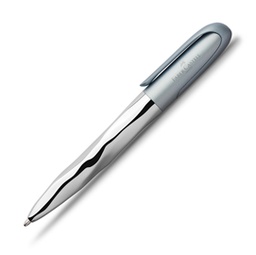 [85712] Penna a sfera N'ice grigio azzurro Faber-Castell