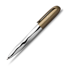 [85713] Penna a sfera N'ice oliva Faber-Castell