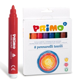 [79433] PENNARELLI PER TESSUTO ASTUCCIO 8 COLORI