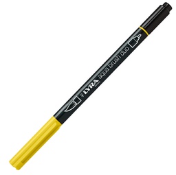 [85737] Pennarello a 2 punte AQUA BRUSH DUO giallo cromo chiaro LYRA L6520006