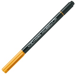 [85036] Pennarello a 2 punte AQUA BRUSH DUO giallo di cadmio scuro LYRA