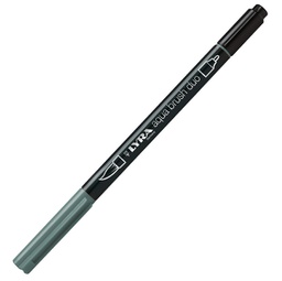 [85748] Pennarello a 2 punte AQUA BRUSH DUO grigio medio freddo LYRA L6520097