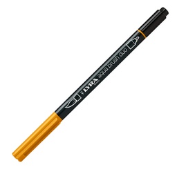 [85745] Pennarello a 2 punte AQUA BRUSH DUO terra Siena naturale LYRA L6520084