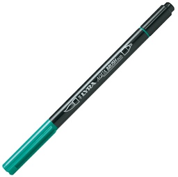 [85046] Pennarello a 2 punte AQUA BRUSH DUO verde notte LYRA